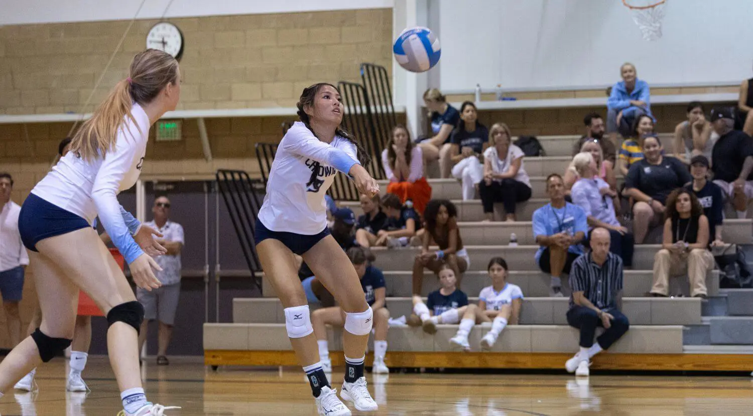 Chadwick Girls Volleyball plays a Prep League match versus Pasadena Poly on September 10, 2024.